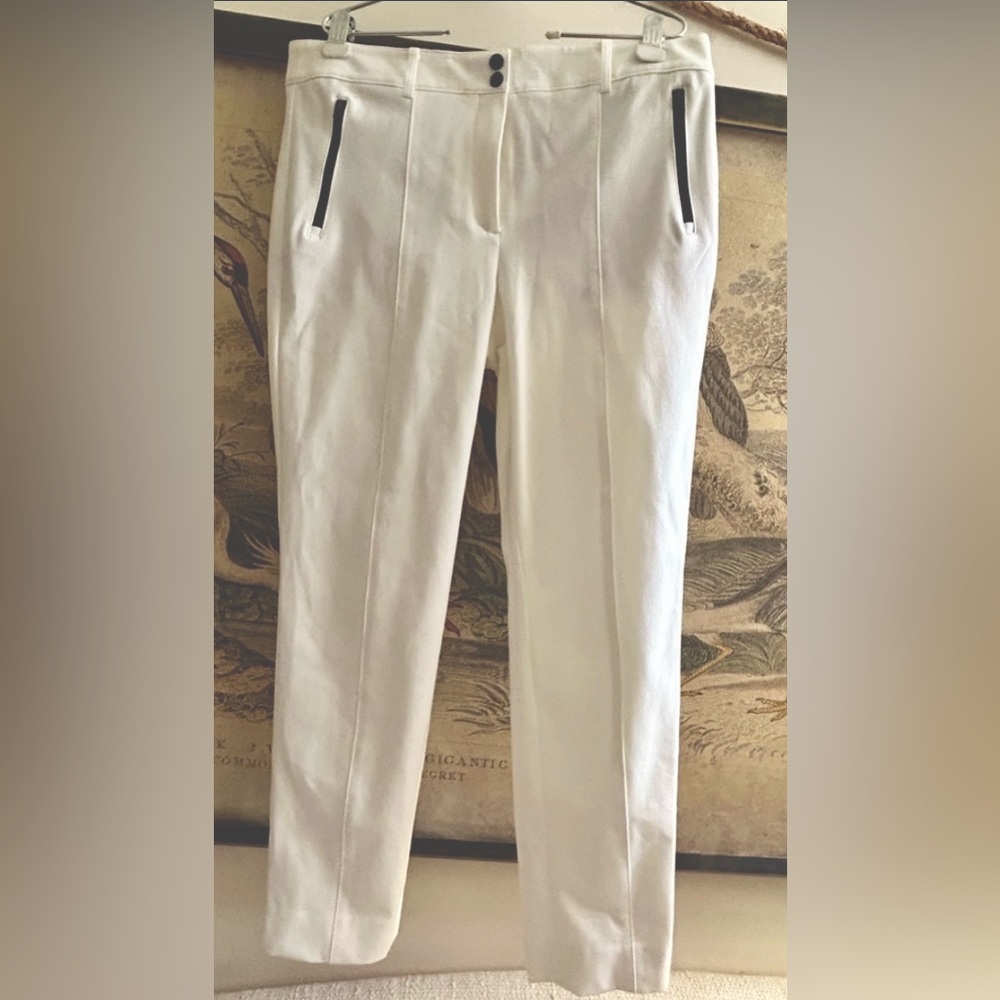 * New Talbots Soft White slightly tapered pants SZ 12 *